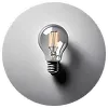  a light bulb